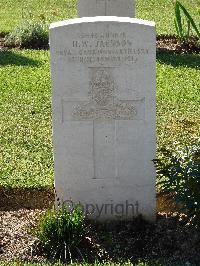 Salonika (Lembet Road) Military Cemetery - Jackson, Harold